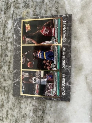 1992-93 Fleer Ultra NBA JAM Session Top 5 NBA Jammers Robinson Kemp - Image 1 of 2