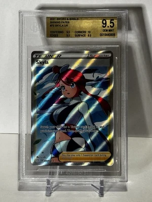 2021 POKEMON SWORD & SHIELD SHINING FATES ULTRA RARE #72 SKYLA BGS 9.5 - Image 1 of 2