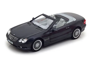 Mercedes-Benz SL 55 AMG R230 obsidian black Scale Model 1:18 B66040687 NEW - Bild 1 von 13