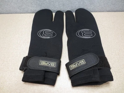 Guantes de buceo Bare 7 mm K-Palm Mitt - XL, nunca usados, negro excelente neopreno Foto 1 de 3