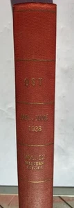 QST Amatorskie Radio styczeń-czerwiec 1938 Książka w twardej oprawie - Zdjęcie 1 z 5