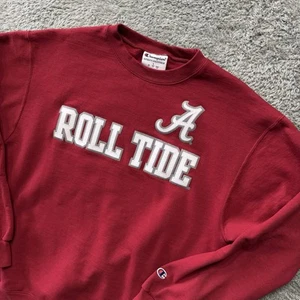 Champion Herren Alabama Roll Tide Langarm Rundhalsausschnitt Sweatshirt Größe Large - Bild 1 von 7