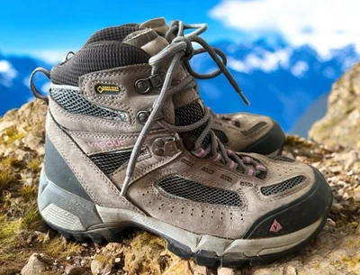 Vasque Women’s 8.5W Breeze 2.0 Mid GTX 7479 Brown Hiking Boots Vibram Goretex - Image 1 of 4