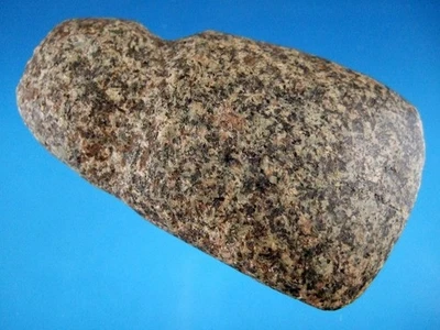 Hacha de piedra dura acanalada Kentucky auténtica súper fina con puntas de flecha certificado de autenticidad SCA Foto 1 de 4