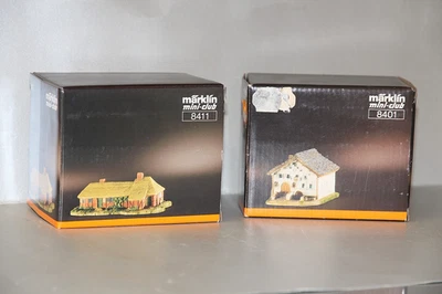 Märklin Mini Club Spur Z Gebäude 4 Stück - Bild 1 von 4