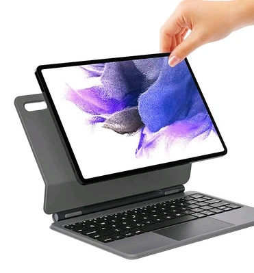 PREMIUM quality materials, high-end tablet keyboard case, keyboard backlight,... - Image 1 of 4