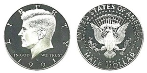 1991 S Kennedy Half PP (1 MÜNZE) - Bild 1 von 1