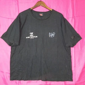 CANTERBURY T SHIRT RUGBY SILEA ZANATTA CAFFÈ SPONSOR 3XL BLACK TEE SPORTS ITALIA - Foto 1 di 8