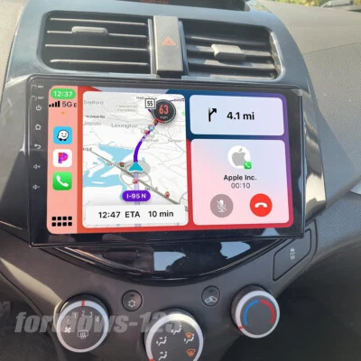 For Chevrolet Spark 2013-2015 9" Car Stereo Apple CarPlay Android 12 Radio GPS — 第 1/4 张图片