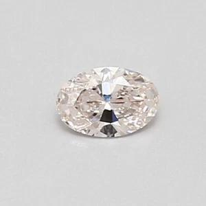 Lab Grown 0.32 Ct OVAL Cut J Color VS2 Clarity IGI Certified CVD Diamond - Picture 1 of 14