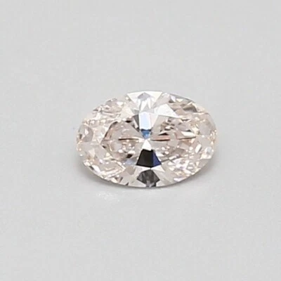 Lab Grown 0.32 Ct OVAL Cut J Color VS2 Clarity IGI Certified CVD Diamond - Image 1 of 4