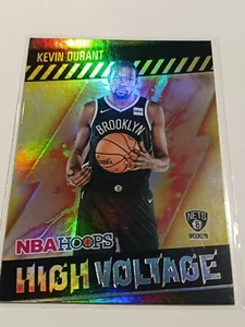 2020-21 Panini NBA Hoops Kevin Durant  High Voltage #7 Nets - Picture 1 of 2