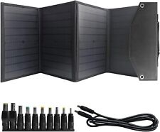 Alpha Digital SFZD-40 40W 18V Foldable Portable Solar Charging Panel - Black