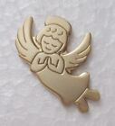PRAYING ANGEL LAPEL PIN BADGE / BROOCH COLOUR IS GOLD RELIGIOUS CHRISTIAN AC21
