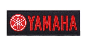 YAMAHA EMBROIDERED PATCH IRON/SEW ON 4-1/2" x 1-1/2" STAR MOTORCYCLES ROYAL FJR - Foto 1 di 2