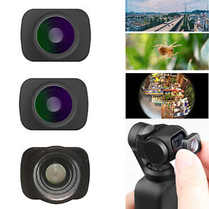 Wide-Angle Macro Clear Fisheye Lens for DJI Pocket 2 Gimbal Camera Accessories