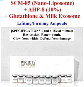SCM-85 + AHP-8 (10%) + Glutathione & Milk Exosome Lifiting/Firming Ampoule - Picture 1 of 12