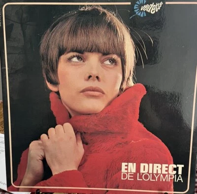 Mireille Mathieu - En Direct De L'Olympia Vinyl Record LP 1966 NM France Barclay - Image 1 of 4