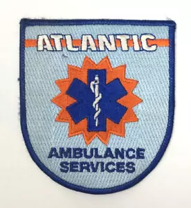 PATCH Atlantic Ambulance Services Orange Blue - Picture 1 of 2