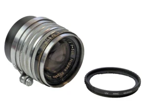 Nikon Nippon Kogaku 5cm f2 Nikkor-H coated chrome, rigid L39 Rangefinder coupled - Picture 1 of 4