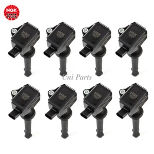 LR010687 For Land Rover LR4 Range Rover 5.0L U5236 8 pcs OEM NGK Ignition Coils - Picture 1 of 6