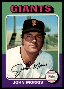 1975 Topps John Morris . San Francisco Giants #577 - Picture 1 of 2