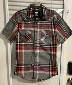 Men's Route 66  Size Small Short Sleeve  Shirt Heavy Stitch Design Wrinkle Free - Picture 1 of 12