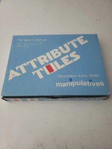Vintage Macmillan Early Skills Attribute Toles Manipulatives Learning Homeschool - Picture 1 of 5