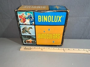 VINTAGE BINOLUX 20X50 BINOCULARS W/ CASE JAPAN IN ORIGINAL BOX MANUAL - Picture 1 of 11