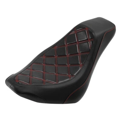 Asiento de conductor solo apto para Harley Softail Heritage Classic Street Bob 2018-2023 22 Foto 1 de 4