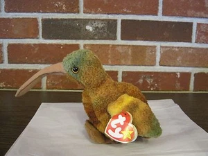 1998 TY ORIGINALE BEANIE BABY---BEAK---DATA DI NASCITA----3 FEBBRAIO 1998 - Foto 1 di 11
