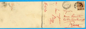 SOMALIA - BENADIR soprast.c.15 su 2 a.(Sass.13) CARTOLINA DOPPIA (281147) - Imagen 1 de 2