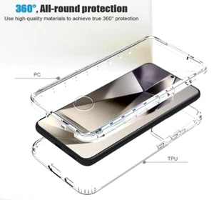 Case For Samsung Galaxy S22 Ultra , S22 , S22+, 360 Case Fully Protection - Picture 1 of 16