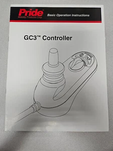 Manuale di istruzioni joystick Pride Mobility usato per controller GC3 - Foto 1 di 2