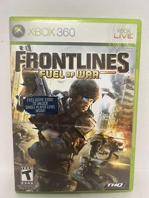 Frontlines: Fuel of War (Microsoft Xbox 360, 2008)  w/ Manual - Tested - Image 1 of 4