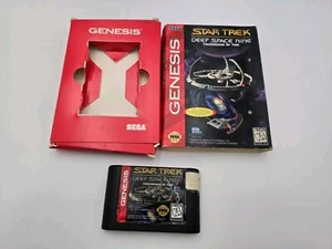 Sega Genesis Star Trek Deep Space Nine Crossroads of Time Missing Manual - Picture 1 of 4