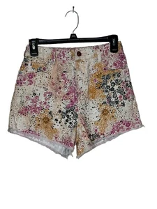 Pantalones Cortos Anthropologie Pilcro Mujer Abstracto Scrunchie Alto Tiro Cintura Elástica XS - Imagen 1 de 10