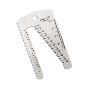 Watchband Ruler Stencil Template Stainless Measuring Tool Manual Watchband Ruler - Picture 1 of 6
