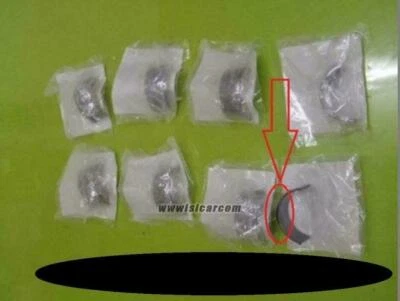 KAWASAKI NINJA ZX-10R 2007-2010 JUEGO DE BUJES PASADOR DE MANIVELA NEGRO 92139-0123 bronzina Foto 1 de 4