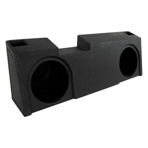 QPower QBGMC19212 Underseat Upfire 2 Hole 12" Port Subwoofer for GMC/Chevy 2019 - Picture 1 of 11