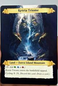 Tarjeta proxy Ketria Triome con arte diseñado a medida - Imagen 1 de 2