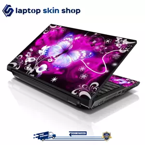 Laptop Skin Sticker Decal Cover for Notebook Apple Asus Bloom Butterfly 13-16 in - Picture 1 of 4
