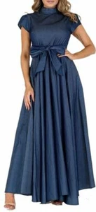 Freches Maxi Jeanskleid - Bild 1 von 3