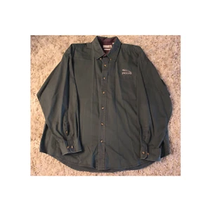 Vintage Munsingwear Jaguar Racing Green Button Up Dress Shirt - Size XL - Picture 1 of 4
