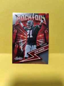 Deion Sanders 2023 Panini Absolute Football Rock Out Insert #5 Atlanta Falcons - Imagen 1 de 2