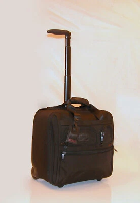 TUMI Alpha Deluxe FXT Nylon Wheeled Briefcase Carry-On ~ 26123🧳Just Great - Image 1 of 4