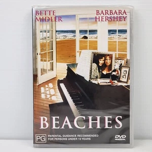 Beaches DVD Movie 1988 Bette Midler Barbara Hershey Comedy Drama Reg 4 - Picture 1 of 2