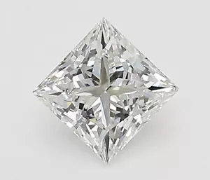 Lab Grown 3.01 Ct PRINCESS Cut IGI Certified CVD Diamond E Color VS1 Clarity - Picture 1 of 12