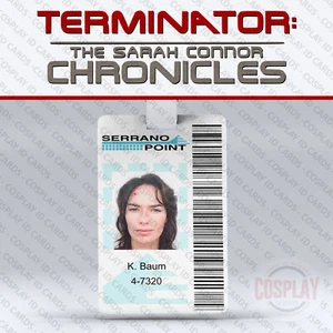 Terminator: The Sarah Connor Chronicles ID Badges, Screen Accurate - Picture 1 of 3