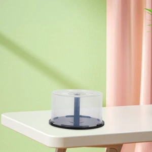 2pcs Cd/Dvd Cake Box Spindle Empty Dvd Storage Bucket Clear Cd Holder 50 100 - Afbeelding 1 van 10